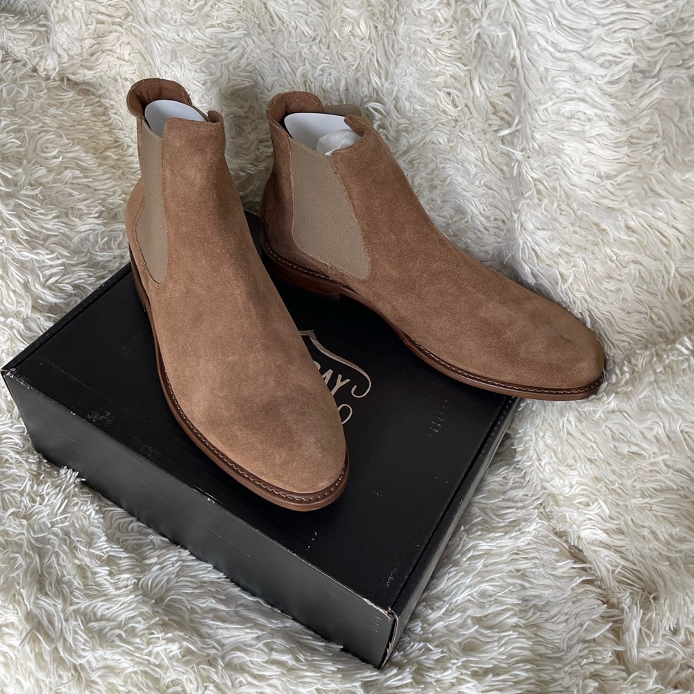 Thursday Boot Co., Cavalier, Mens Size 12 Wide, Sandstone suede